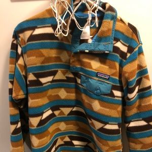 Patagonia pullover fleece womens Large
